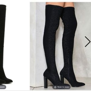 Nasty Gal  -  Studio 54 Over-the-Knee Boot